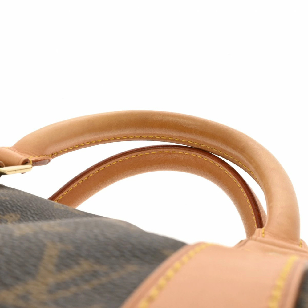 LOUIS VUITTON Monogram Keepall Brown Canvas Boston Bag - Picture 4 of 11
